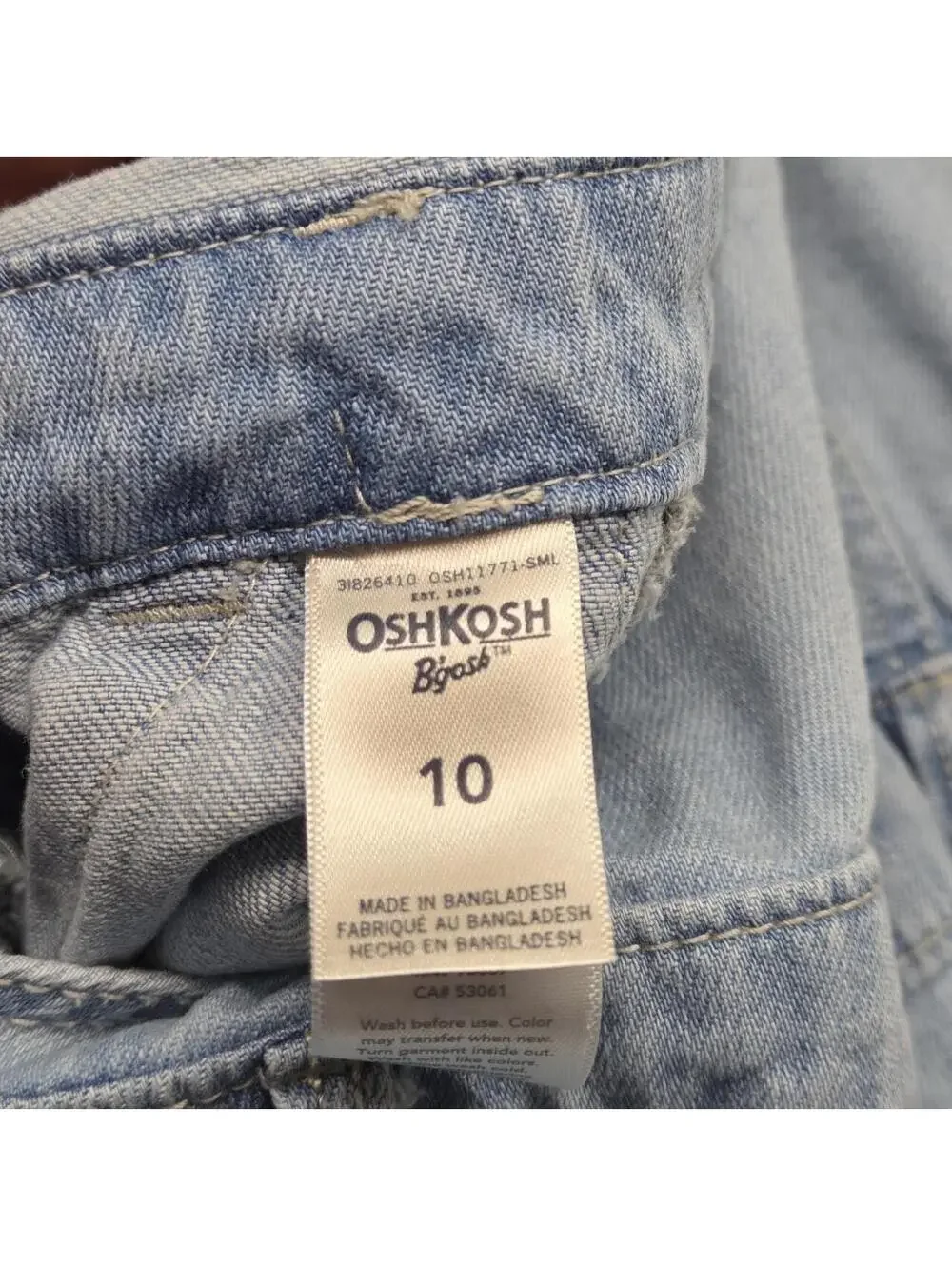 OshKosh B'gosh Kid's Blue Dungarees-overall